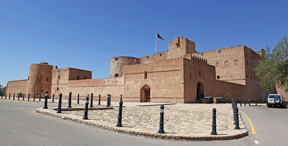 il raffinato Castello di Jabrin risalente al XVII secolo