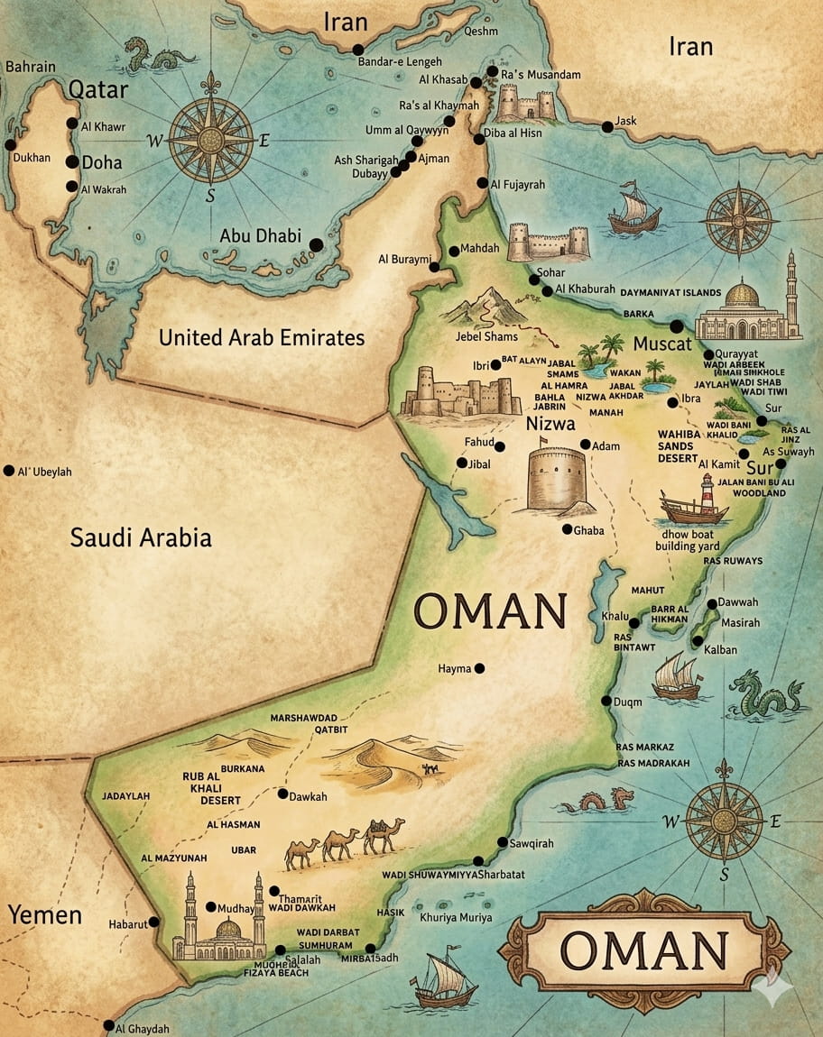 mappa oman